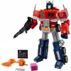 LEGO® 10302 Icons Optimus Prime, conjunto de modelo robô Transformers