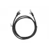 Cabo de rede Lanberg PCU6-10CC-0150-BK RJ-45 Cat6 1,5 m Preto