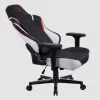 Cadeira gaming Onex FX8 — assento ergonómico com espuma moldada, regulável em altura e reclinável, preto/vermelho/branco