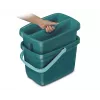 Balde Leifheit Combi Box 1052001 com espremedor integrado e pega ergonómica