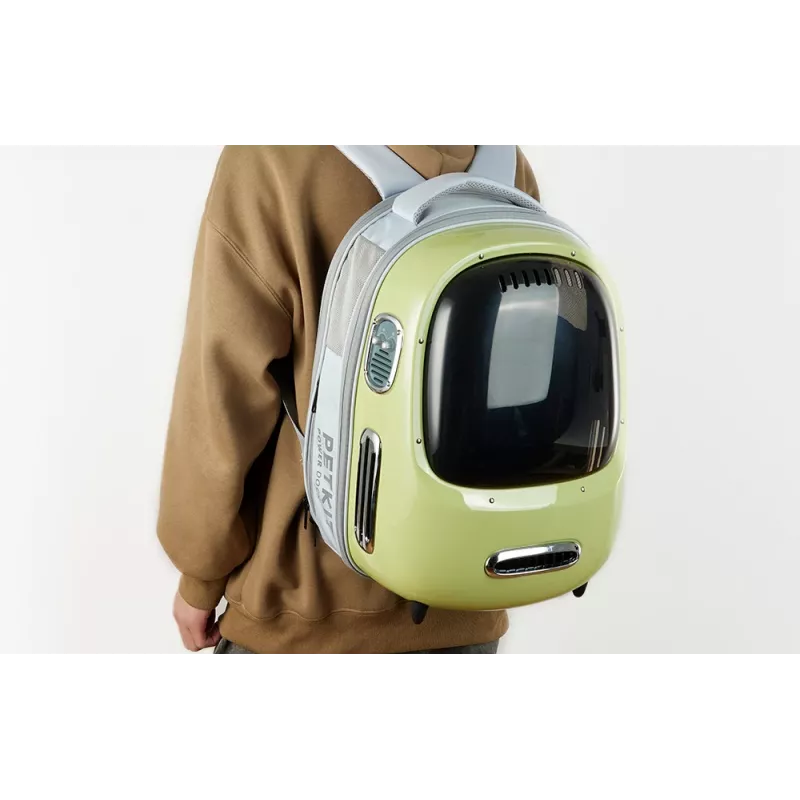 Mochila de viagem para animais de estimação PetKit Breezy 2 (Verde)