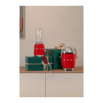 Espremedor de citrinos elétrico Smeg CJF11RDEU 70 W vermelho aço inoxidável