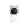 XENON X7201 Câmara inteligente para bebé sem monitor, Wi-Fi, 3 MP, visão noturna, USB Type-C, SD, branca