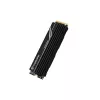 Unidade SSD Transcend 1 TB M.2 2280 PCIe Gen4x4 NVMe com DRAM e dissipador de calor metálico