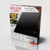 Placa de cozinha Adler AD 6513 Preta Aparelho de mesa 29 cm Zona Placa de indução 1 Zona(s)