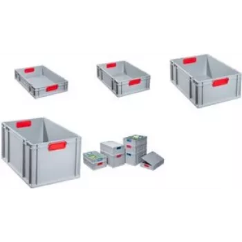 Caixa de armazenamento allit ProfiPlus 456750, cinzento, 40 x 60 x 22 cm