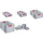 Caixa de armazenamento allit ProfiPlus 456750, cinzento, 40 x 60 x 22 cm