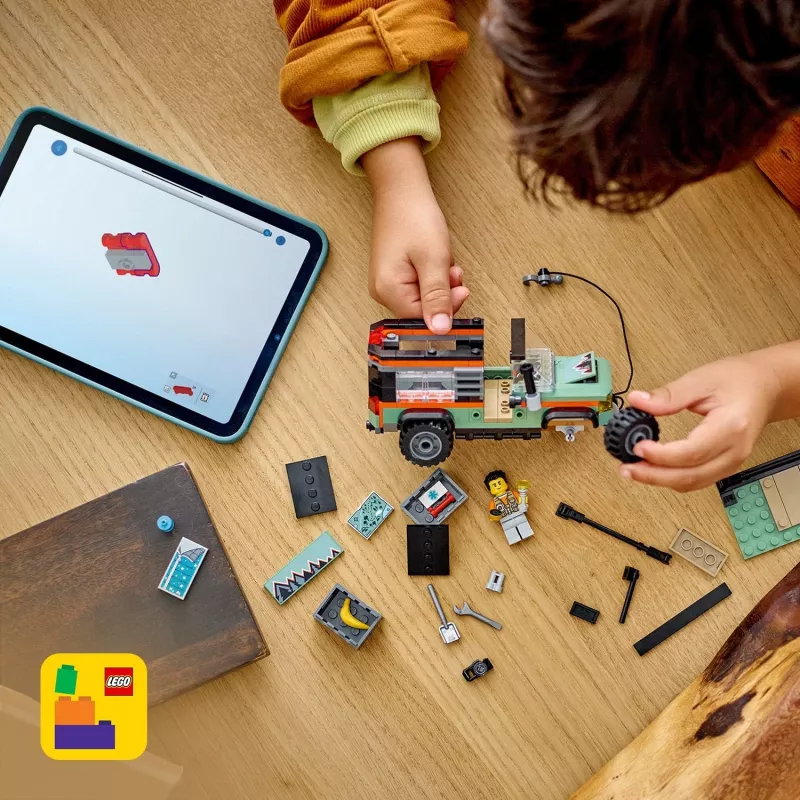 LEGO City conjunto de construção SUV todo-o-terreno 4x4 60447 — 221 peças, 1 minifigura, a partir dos 6 anos
