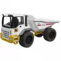Dumper de brinquedo BRUDER ROADMAX modelo 03470 – veículo de construção para crianças, plástico robusto, caixa basculante móvel