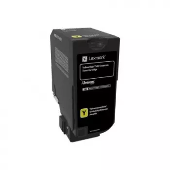 Toner LEXMARK 74C2HYE Amarelo 12 000 páginas CS725de / CS725dte