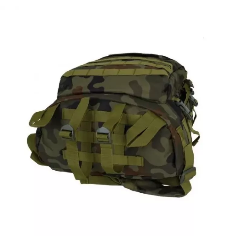 Mochila tática GFC GFT 3-Day Assault Pack wz.93 Forest Panther — 20 L, nylon, cinto peitoral, cinto de cintura