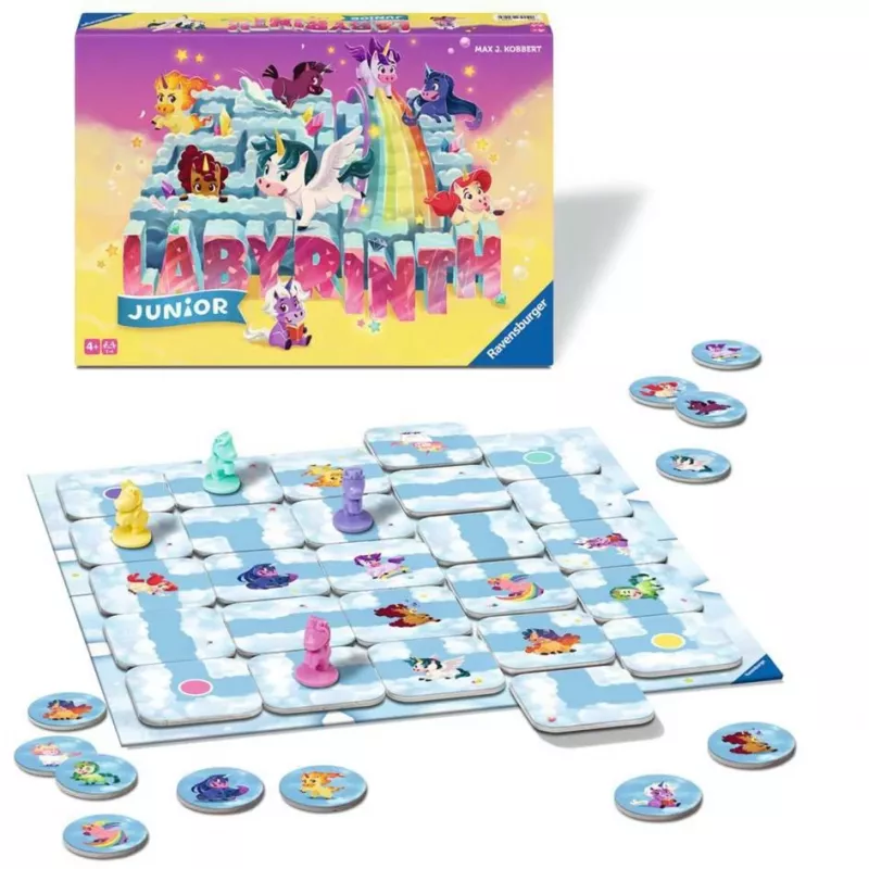 Jogo de tabuleiro Ravensburger 23046 — jogo de encaixe para toda a família, 15 min. de duração, a partir dos 4 anos