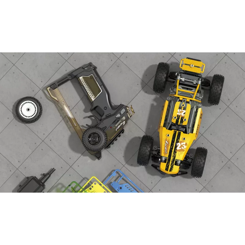 Buggy Amewi CoolRC DIY Oldscool 2WD 1:18 motor elétrico 8+