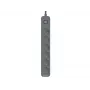 Régua de tomadas TRACER TRALIS47025 cabo 1,8 m, 6 tomadas