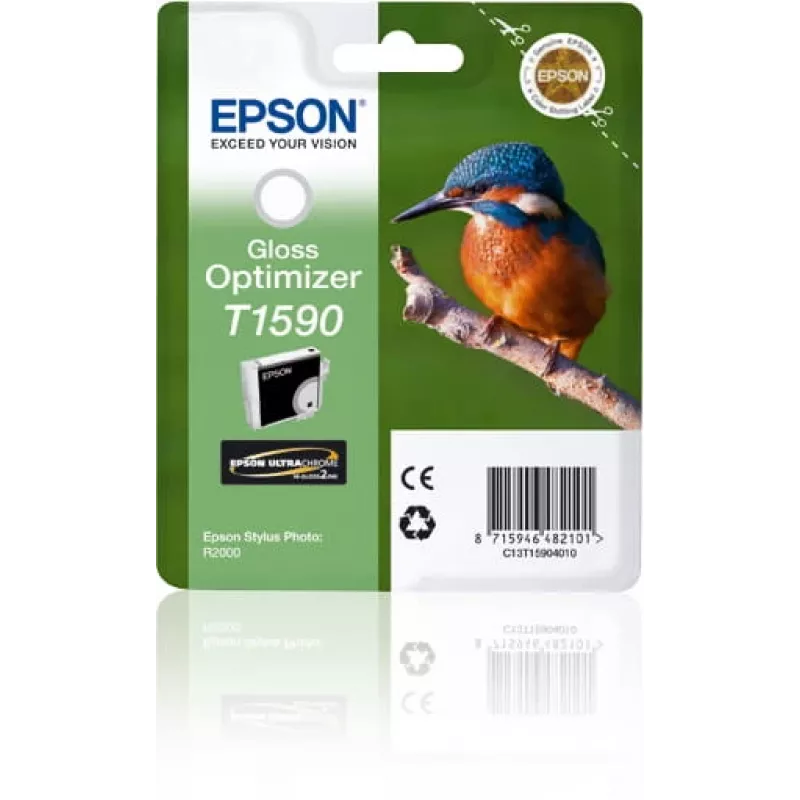 Epson T1590 Gloss Optimizer, Gloss Enhancer, tinta pigmentada, 1 unid.