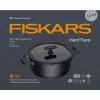 Panela de cerâmica Fiskars HARD FACE 5 L com tampa, revestimento antiaderente