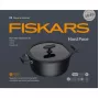 Panela de cerâmica Fiskars HARD FACE 5 L com tampa, revestimento antiaderente