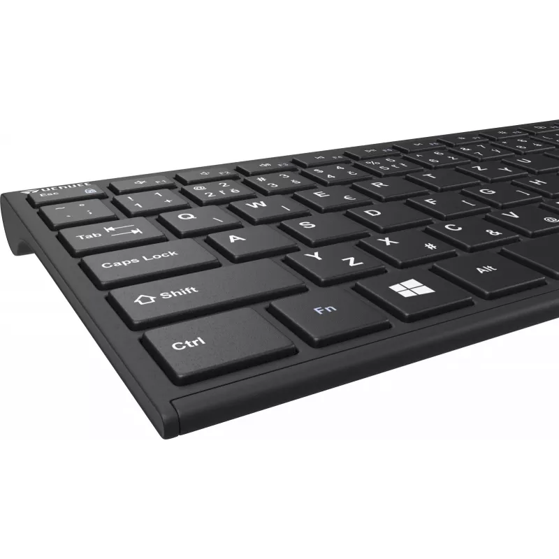 Teclado sem fios YENKEE YKB 2000 CSBK – design fino e compacto, ligação sem fios