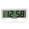 Despertador BLAUPUNKT CL04WH relógio multifunções, branco — termómetro, calendário, função soneca, 88×37×21 mm