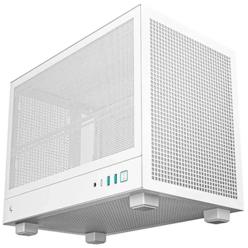 Caixa de computador DeepCool CH160 MESH WH, ATX, branca