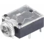 Conector fêmea estéreo 3.5mm ShiverPeaks 51355 — ficha jack fechada