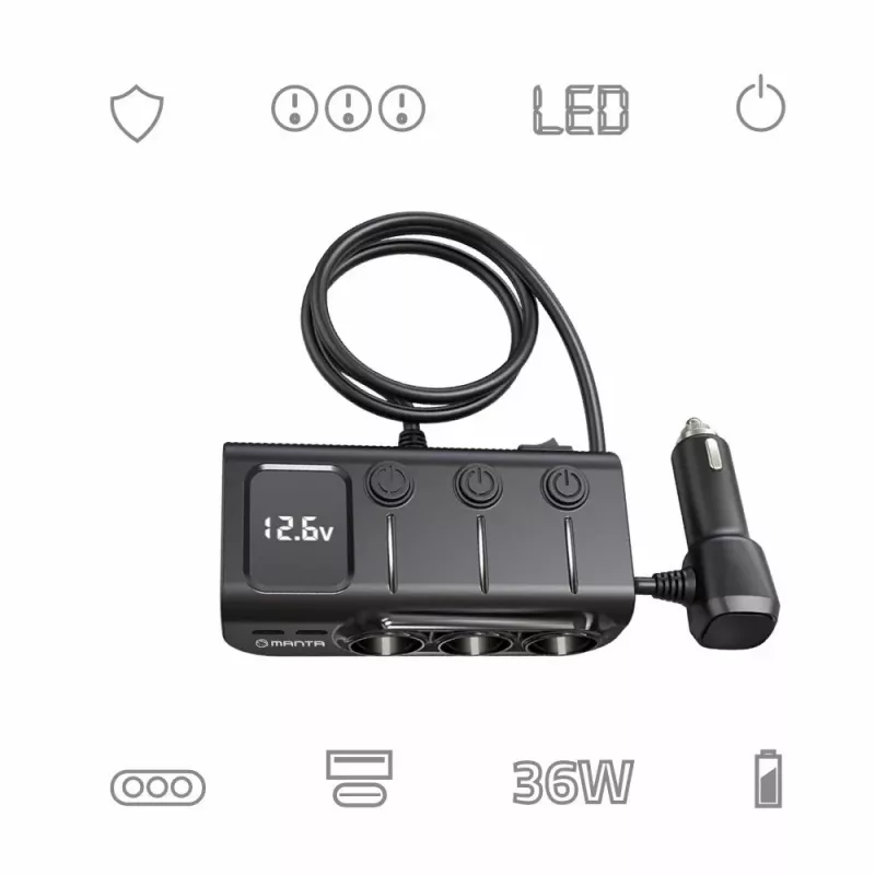 Carregador portátil MANTA MCC201T CARI PRO — MPN MCC201T