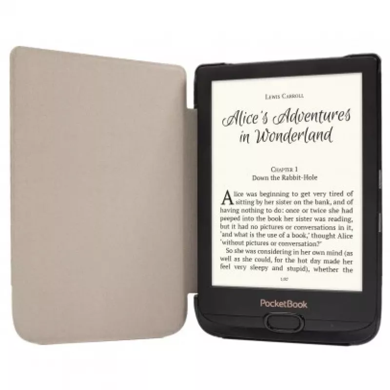 Capa para tablet WPUC-627-S-GY Cinzento (PocketBook Touch Lux 4, Lux 5, Color, Touch HD 3, Basic Lux 2)