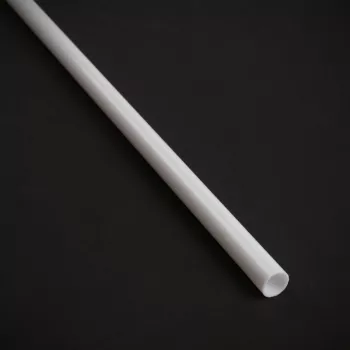 Tubo rígido BitsPower Crystal Link 12/10 mm (exterior 12 mm / interior 10 mm), comprimento 1000 mm, branco