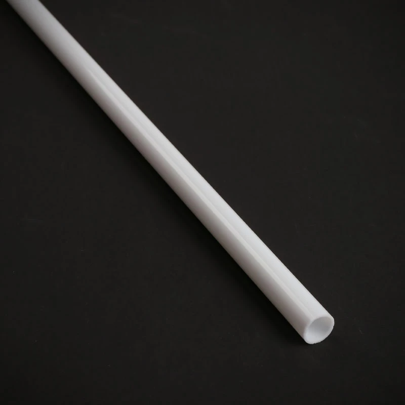 Tubo rígido BitsPower Crystal Link 12/10 mm (exterior 12 mm / interior 10 mm), comprimento 1000 mm, branco