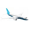 Conjunto de montagem Cobi Boeing 737-8 — 340 peças, idade recomendada 7+, azul e branco