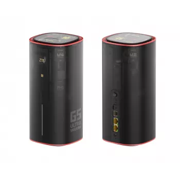 Router ZTE MC8512 G5 Ultra preto-vermelho Gaming