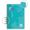 Bloco de notas Oxford TOUCH A4+ 80 folhas aqua