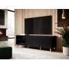 Móvel RTV Cama PAFOS 150x42x52 preto mate