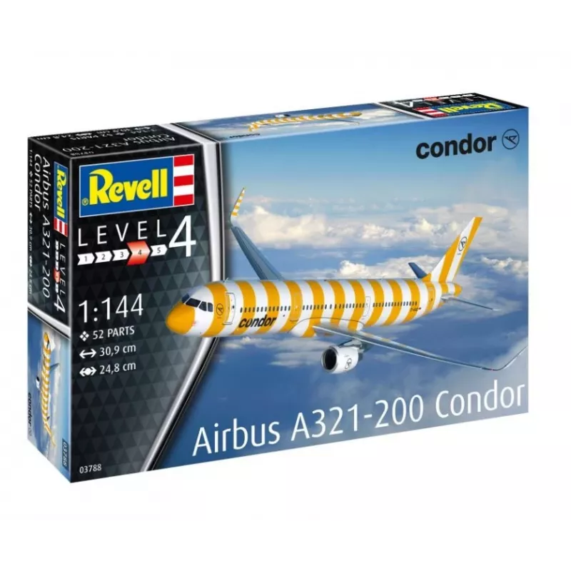 Modelo em plástico A321-200 CONDOR 1/144