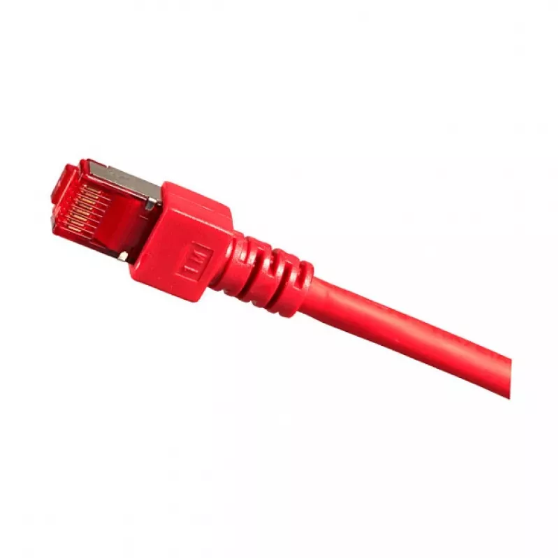 EFB-Elektronik Cabo de rede RJ45 Cat.6 S/FTP LSZH vermelho 0,15m Fabricante: EFB Elektronik (K5512.0,15)