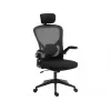 Cadeira gaming Sandberg ErgoFusion Basic assento acolchoado encosto em malha preto