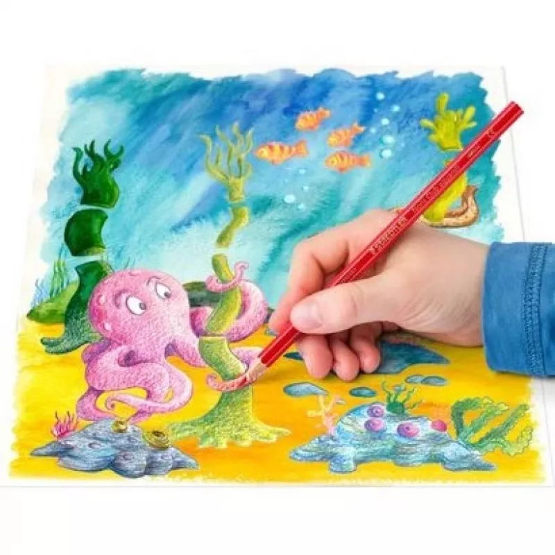 Lápis de aguarela Staedtler Noris aquarell 144 10