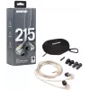 Headset Shure SE215 Pro monitor intra-auricular com fios para palco/estúdio transparente