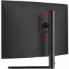 68,6cm/27'' (1920x1080) LC-Power LC-M27-FHD-240-C Gaming Curvo 16:9 1ms 240Hz 3xHDMI DisplayPort VESA Full HD Preto