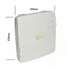 ALLNET antena 2,4 GHz 12dBi Flat Patch exterior 1T1R N-Type fêmea