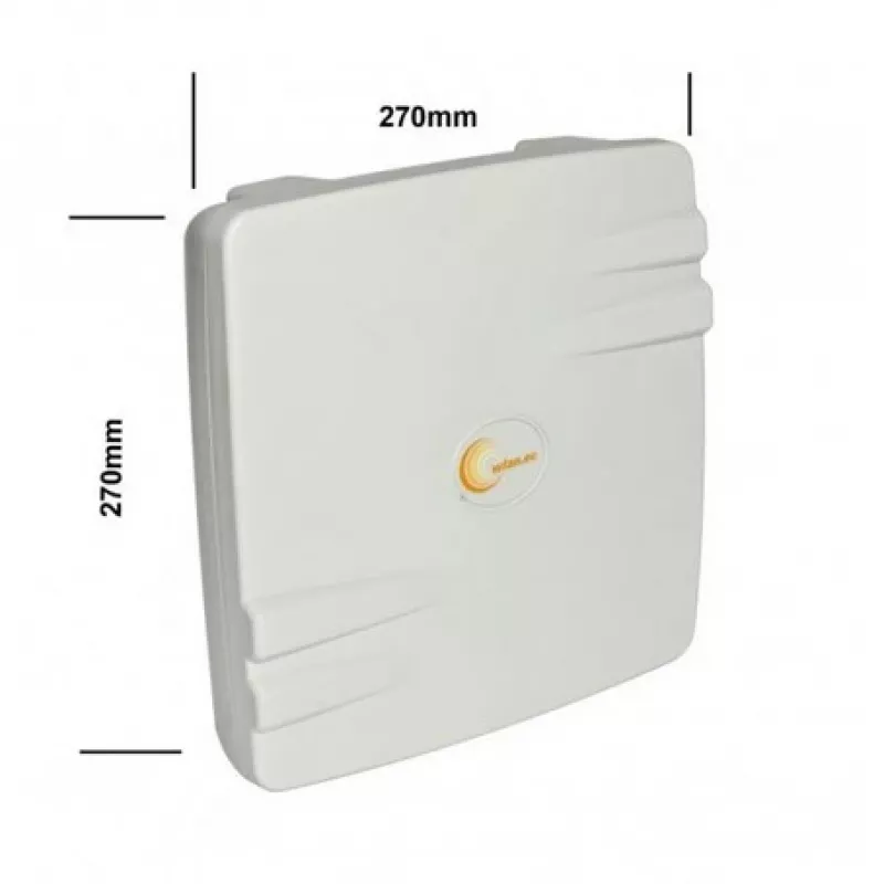 ALLNET antena 2,4 GHz 12dBi Flat Patch exterior 1T1R N-Type fêmea
