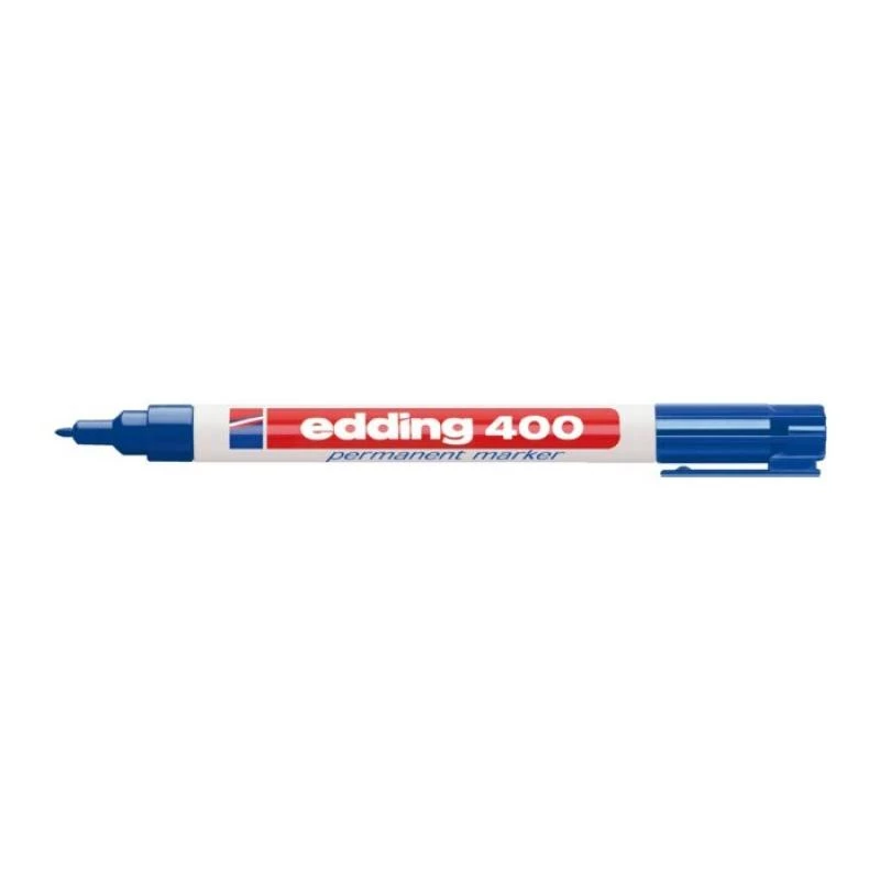 Marcador permanente Edding 400 azul