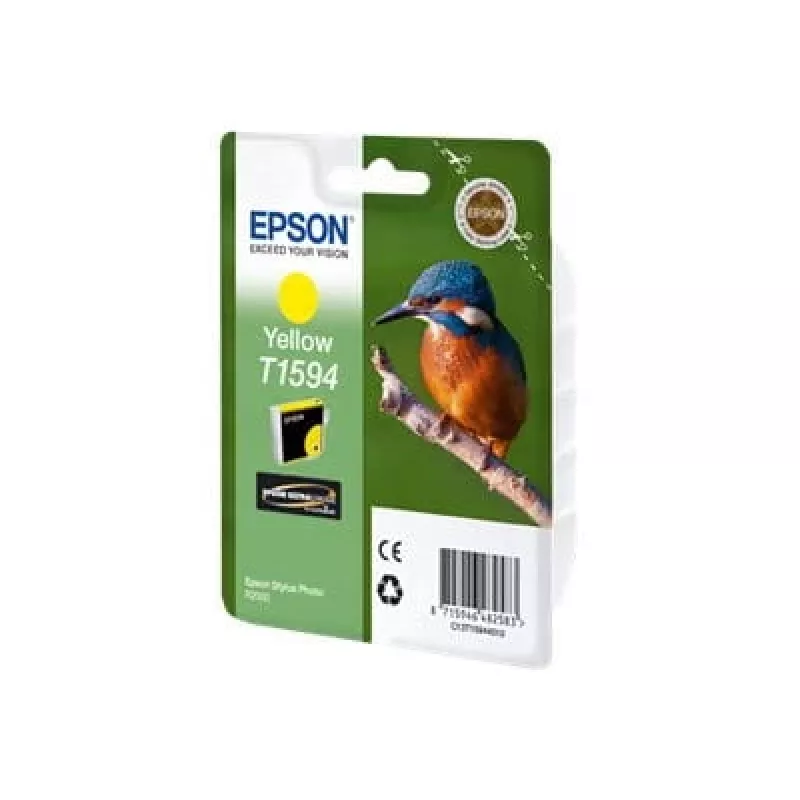 Tinteiro EPSON T1594 1 x 17 ml Ultrachrome Hi-Gloss2 Amarelo