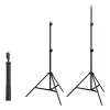 Conjunto de tripés de fundo Puluz PKT5204 2×2 m com 3 fundos — conjunto de suportes de fundo de estúdio
