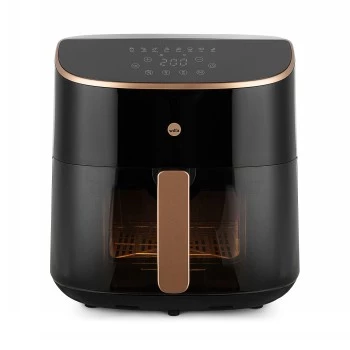 Fritadeira de ar sem óleo de mesa Wilfa Dualfry Split AFD-80SPLIT — capacidade de 8 L, 1600 W