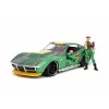 Carro Jada Toys Street Fighter 1969 Chevrolet 1:24 metal verde