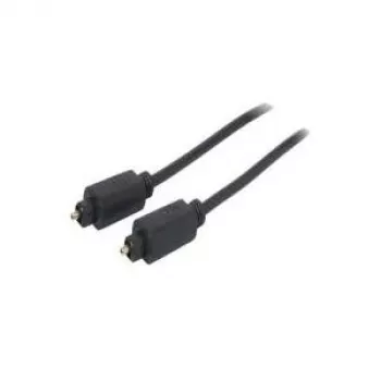 shiverpeaks 0,5 m Toslink - Toslink - TOSLINK - conector macho - TOSLINK - conector macho - Dourado - Preto (BS69004-0.5)