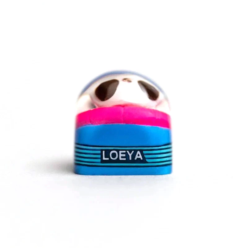 Conjunto de keycaps Triton Fnatic Artisan Loeya — azul