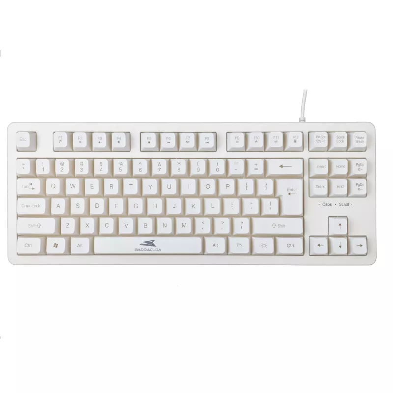Baracuda Krill teclado gaming de membrana branco KRILL-W, US, USB