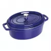 Cocotte de ferro fundido Staub 4,25 L, 29 cm, azul